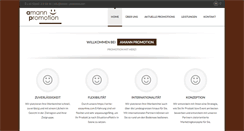 Desktop Screenshot of amann-promotion.com